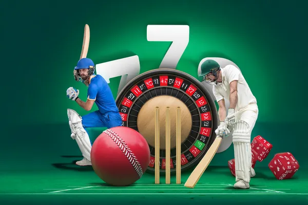 Uma mulher em um vestido verde luxuoso ao lado de uma roleta ornamentada, capturando o clima sofisticado do 7KBT.